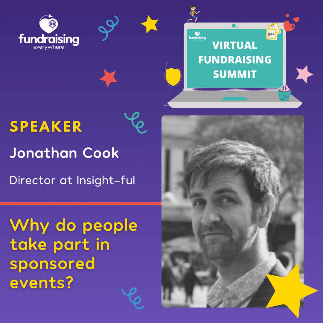 Why do people in take part in sponsored events? with Jonathan Cook