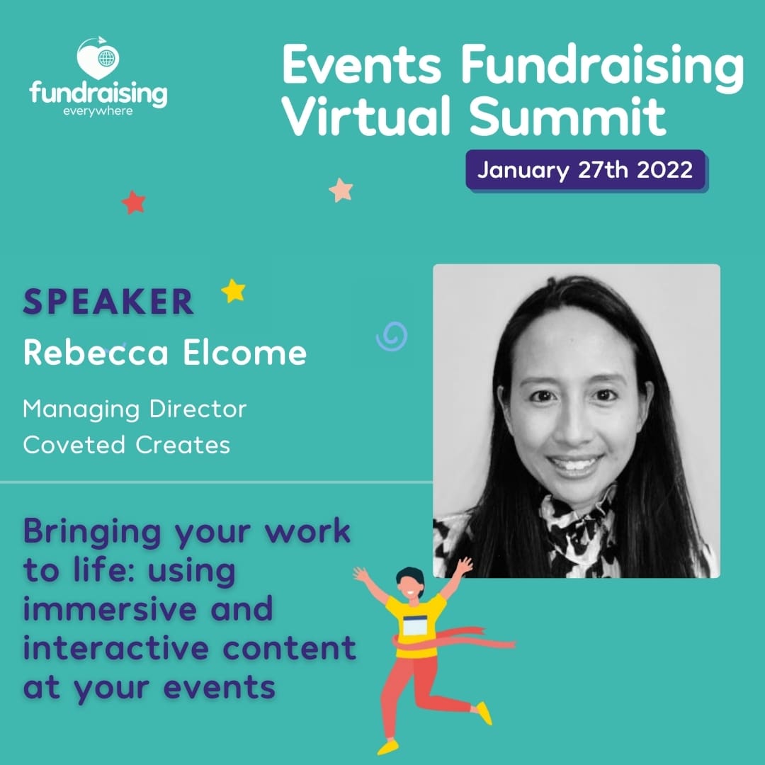 Bringing your work to life: using immersive and interactive content at your events with Rebecca Elcome