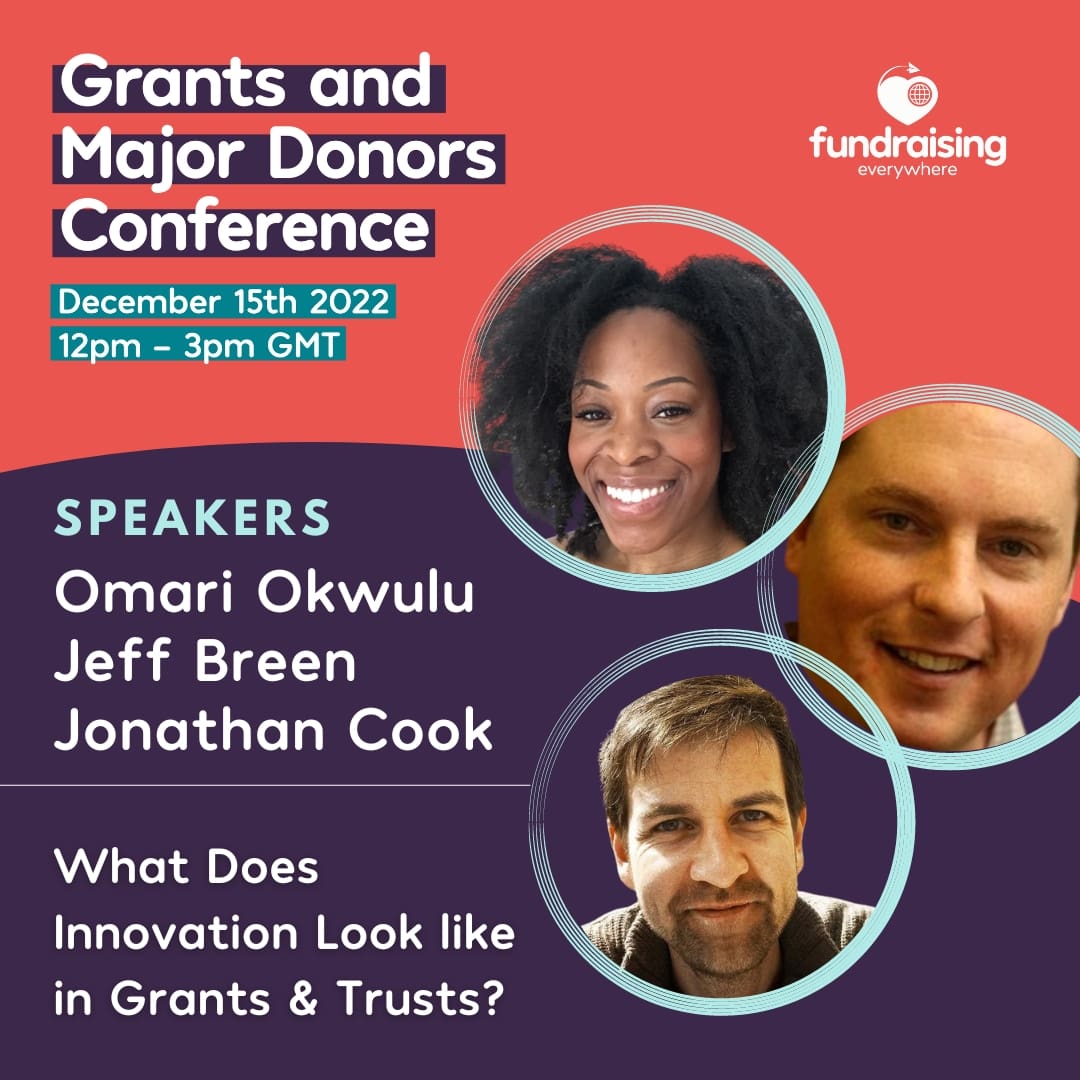 What does innovation look like in Grants & Trusts? with Jonathan Cook, Omari Okwulu, and Jeff Breen