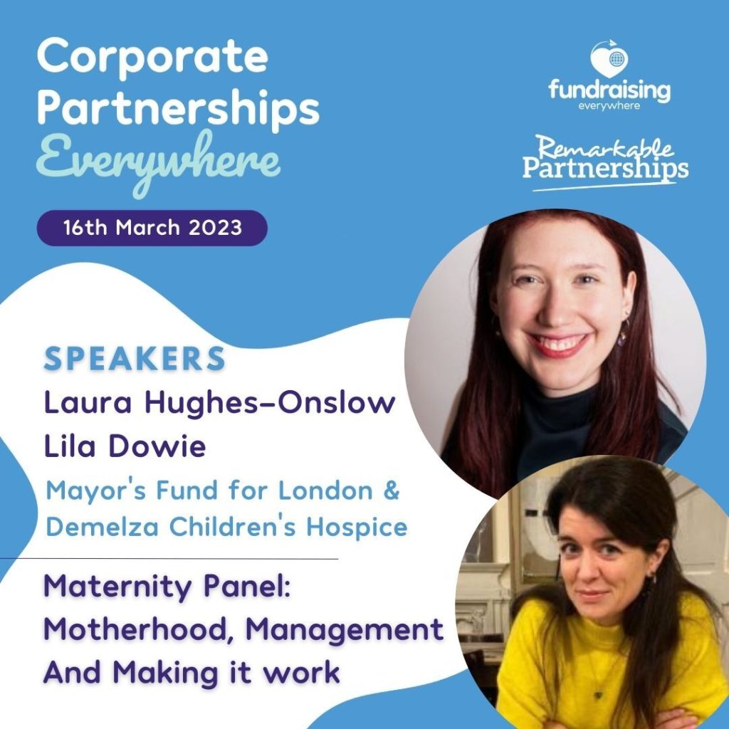 Maternity Panel: motherhood, management and making it work with Lila Dowie & Laura Hughes-Onslow