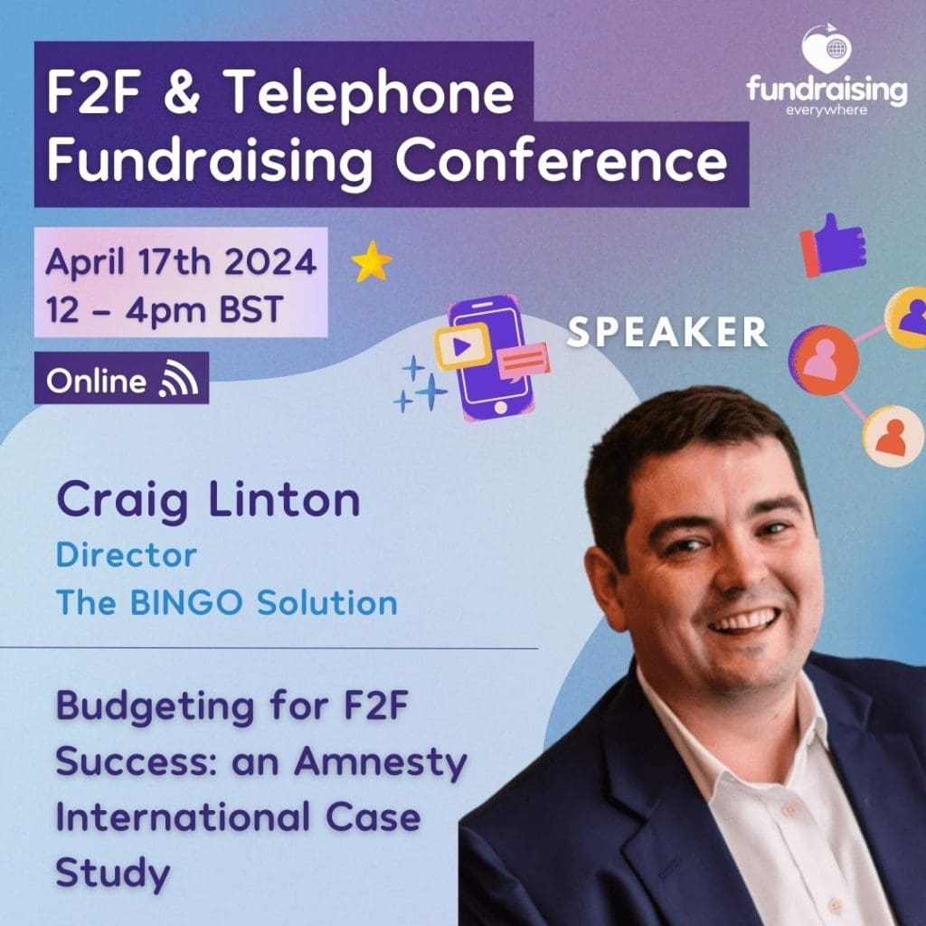 Budgeting for F2F Success: an Amnesty International Case Study with Craig Linton