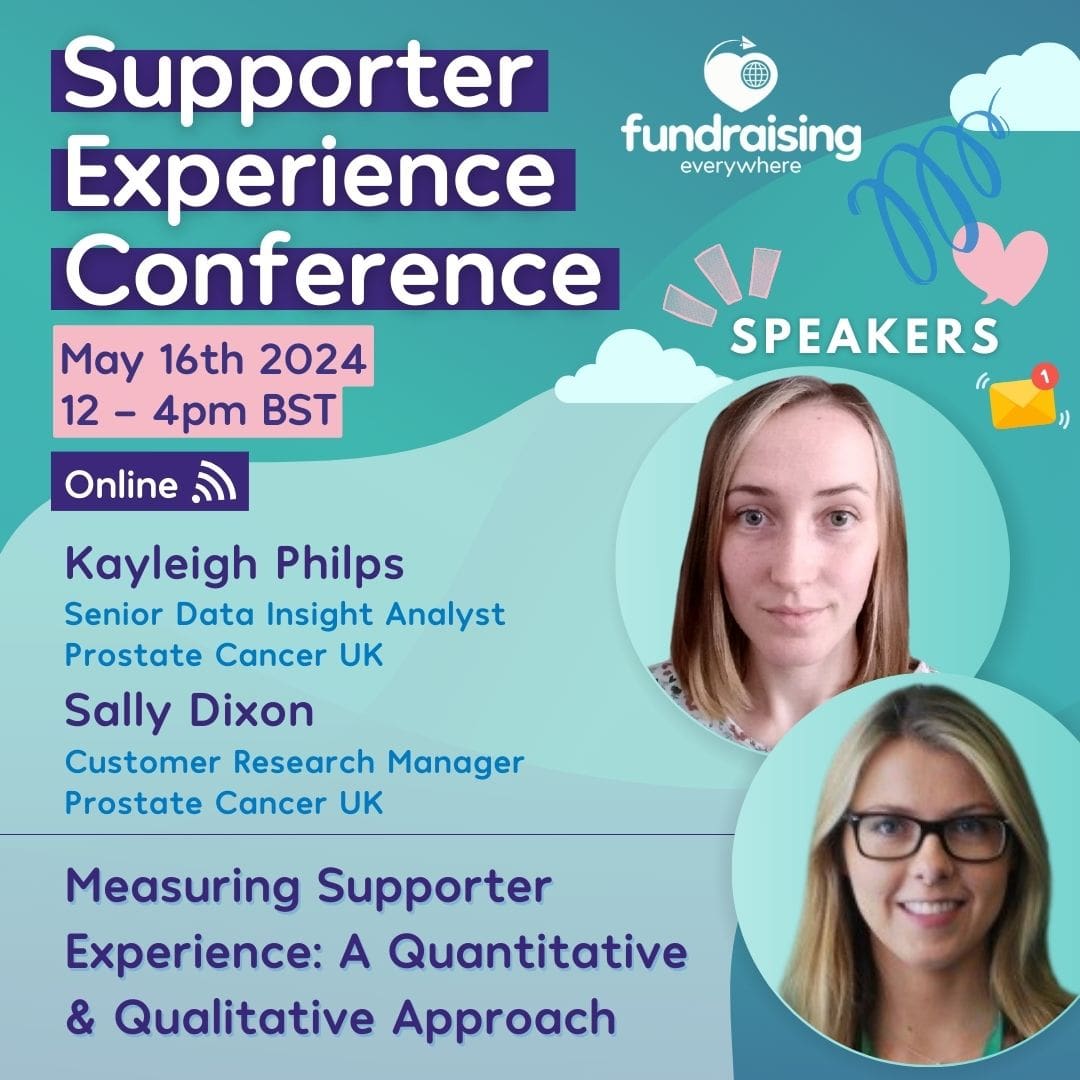 Measuring Supporter Experience - A quantitative and qualitative approach with Kayleigh Philps & Sally Dixon