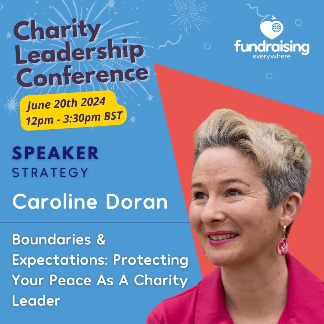 Boundaries and Expectations - protecting your peace as a charity leader with Caroline Doran