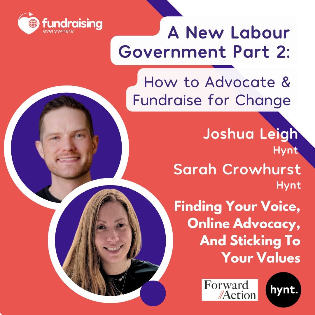 Finding your voice, online advocacy, and sticking to your values with Josh Leigh & Sarah Crowhurst