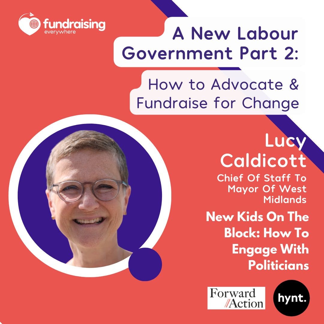 New kids on the block - how to engage with politicians with Lucy Caldicott