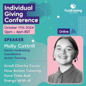 Small charity focus: How Action Tutoring save time and energy with AI with Molly Cottrill