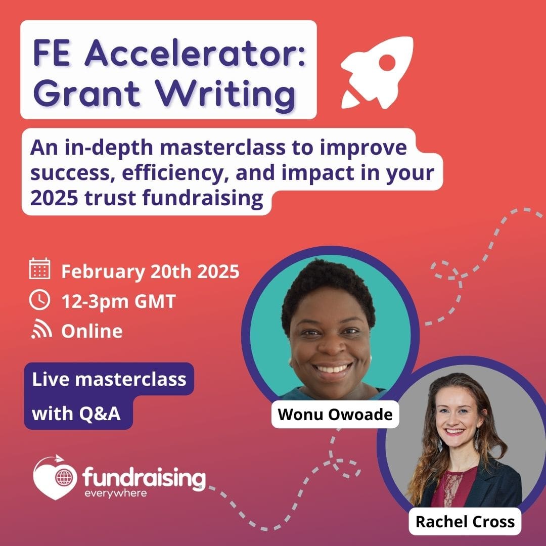 Grant Writing masterclass with Wonu and Rachel