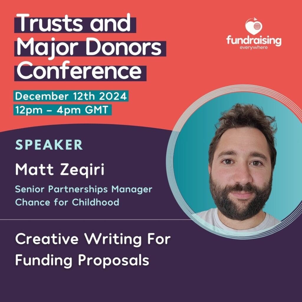 Creative writing for funding proposals with Matt Zeqiri